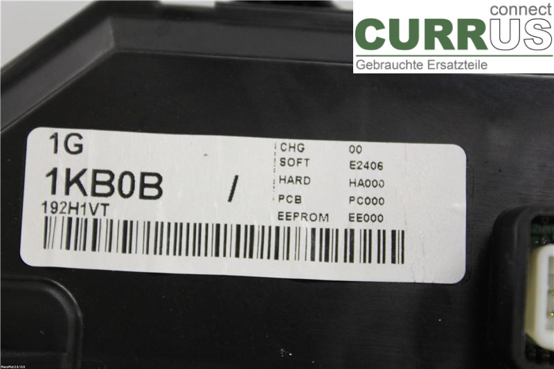 NISSAN JUKE  10-14 Instrumentkam 248101KB0B 1.5 DCI