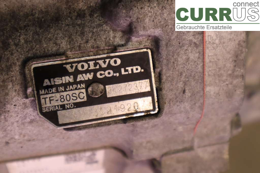 VOLVO V60  11-13 Gearbox (Automatic) 36050937 2,0D 163HK