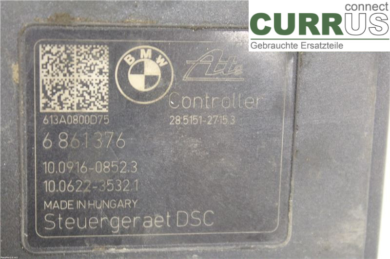 BMW 3 F30/F31/F80    12-19 ABS Hydraulic unit 34516897117 2,0d