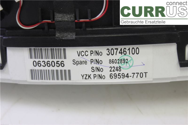 VOLVO S60      05-10 Instrument cluster / comb 36050550 2.4