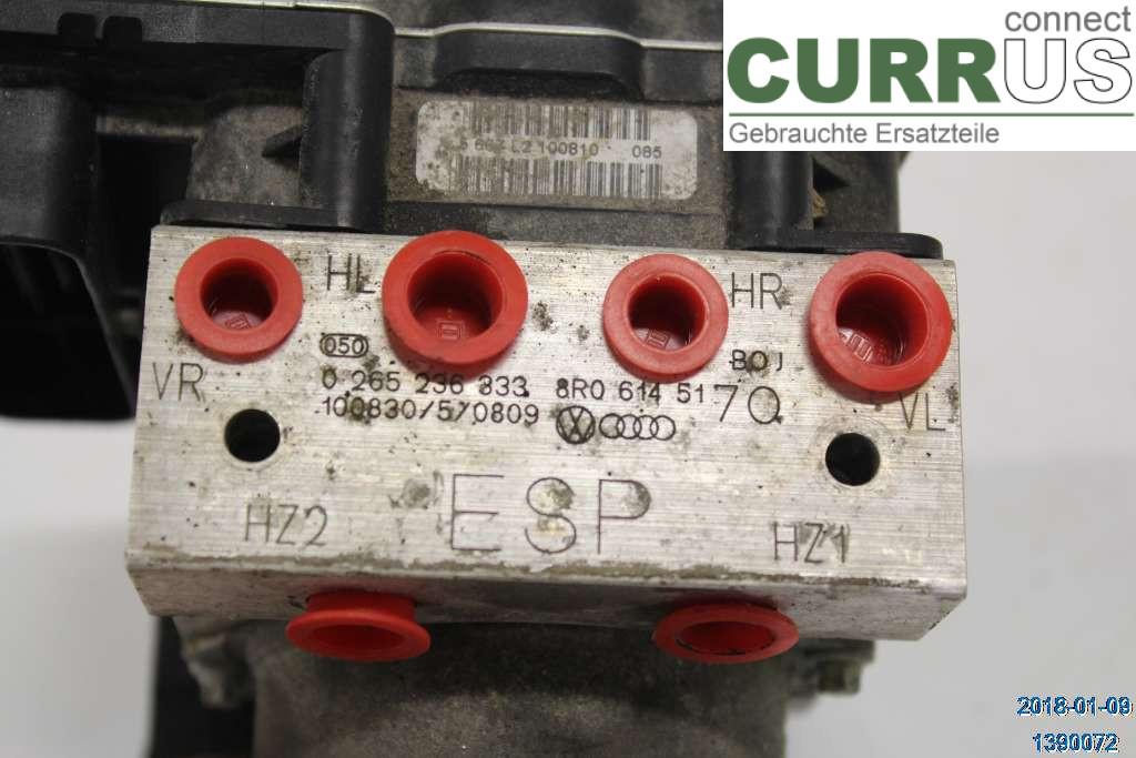 AUDI Q5     09-16 Hydrauliczna jednostka ABS 8R0614517S 2,0 TDI