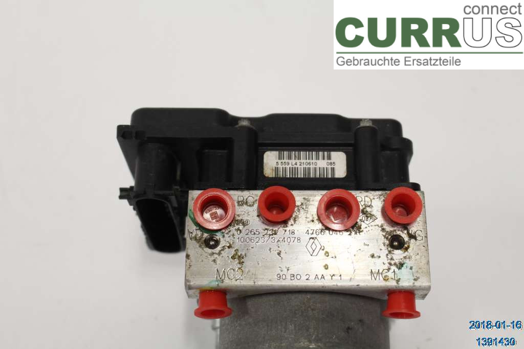 DACIA LOGAN MCV/STEPWAY ABS Hydraulic unit 8201063079 1,6 MCV