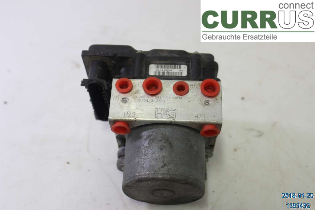 OPEL COMBO C  02- ABS-Hydraulikeinheit P93192618 1,3 CDTI