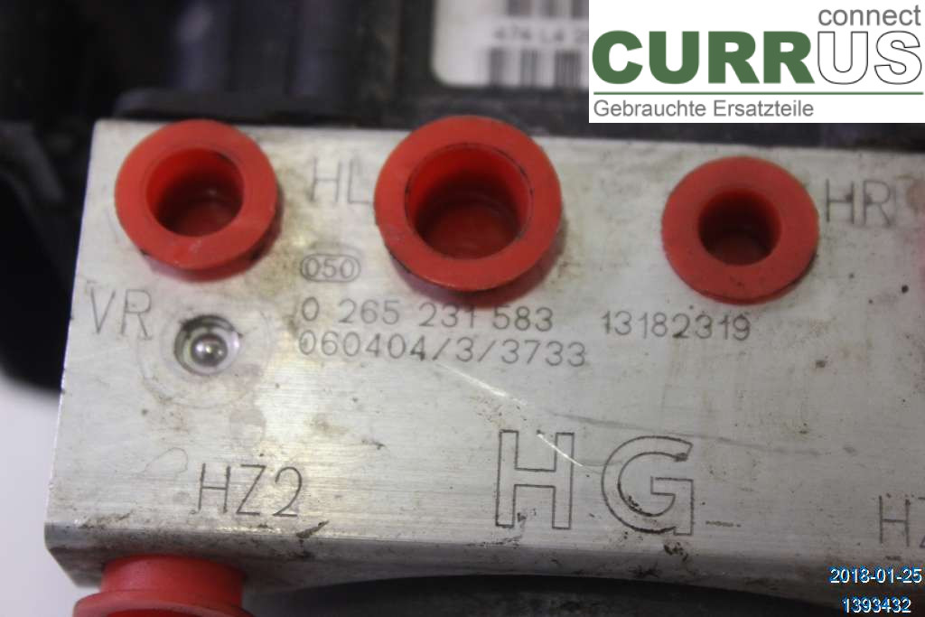 OPEL COMBO C  02- ABS-Hydraulikeinheit P93192618 1,3 CDTI