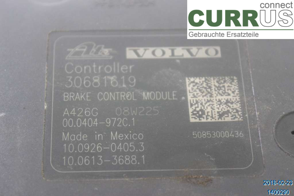 VOLVO XC70   08-13 ABS Hydraulic unit 31329140 D5 2.4
