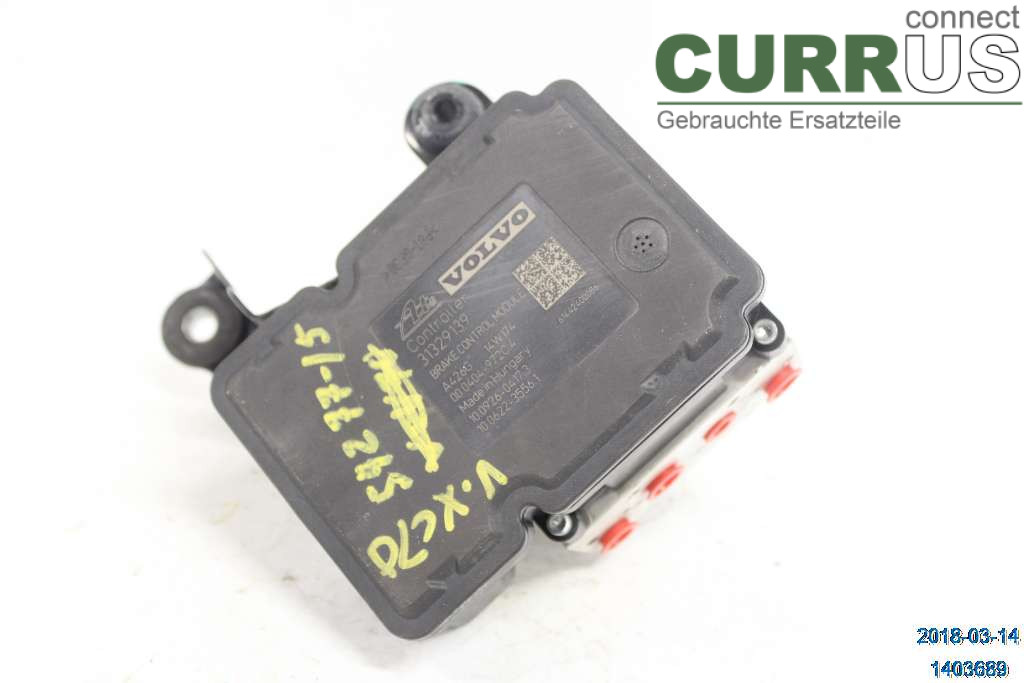VOLVO XC70  14-16 ABS Hydraulic unit 31400545 D4 2,4