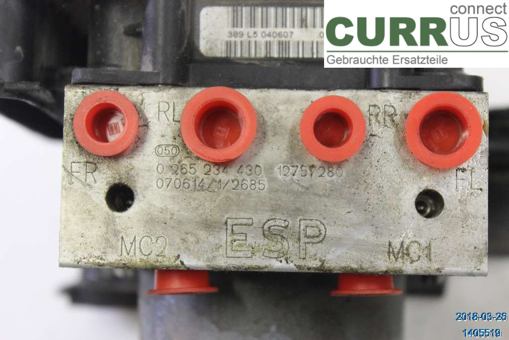 SAAB 9-5     06-10 ABS-Hydraulikeinheit 93185388 2,0 T