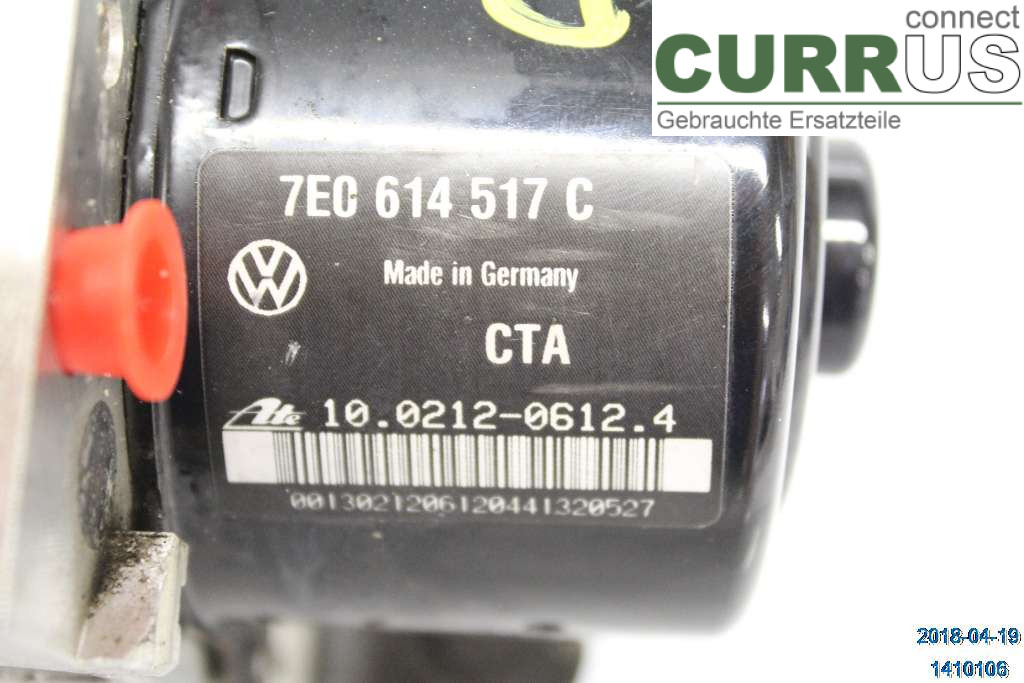 VW TRANSP/CARAVELLE 04-15 ABS Hydraulic unit 7E0614517C 2.0 TDI