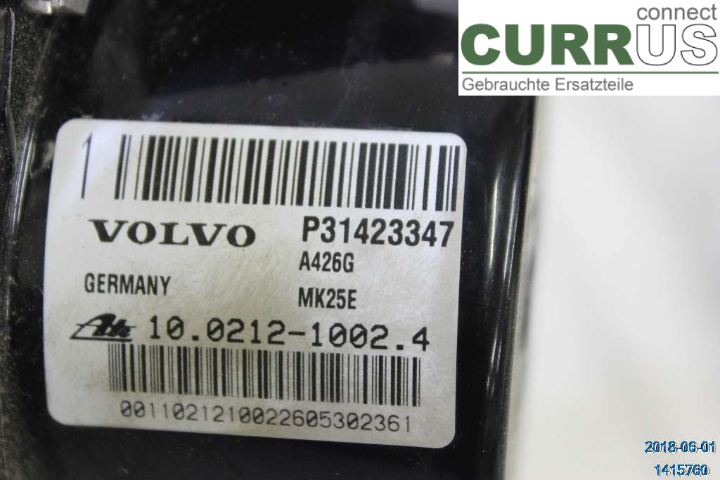 VOLVO V70    14-16 ABS Hydraulic unit 31423349 D3 2.0
