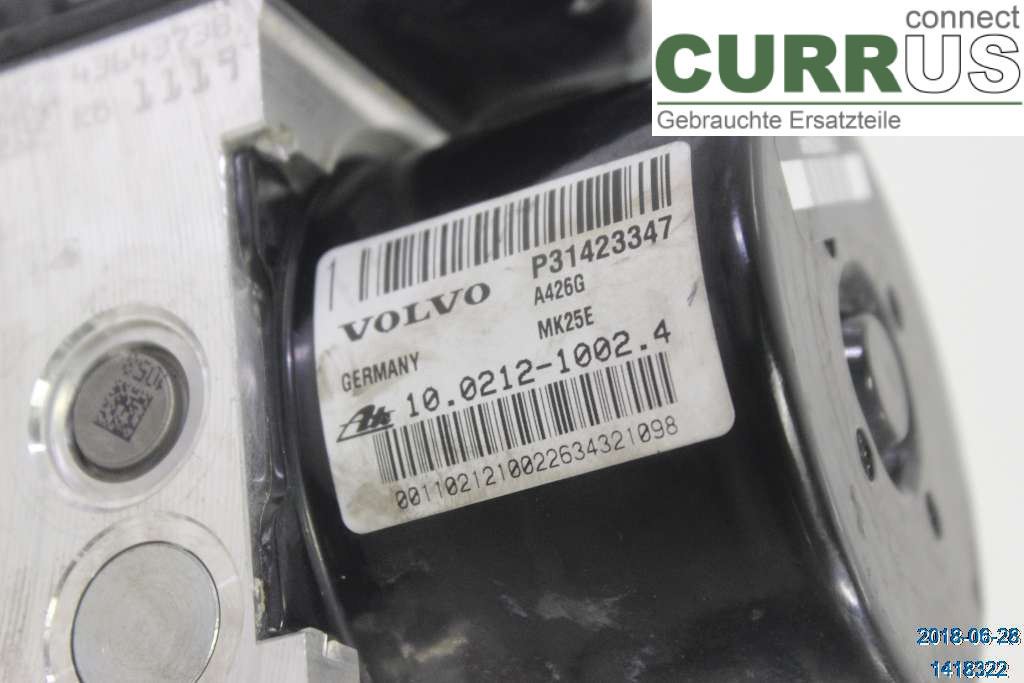 VOLVO XC70  14-16 ABS Hydraulic unit 31423349 D4 2,0