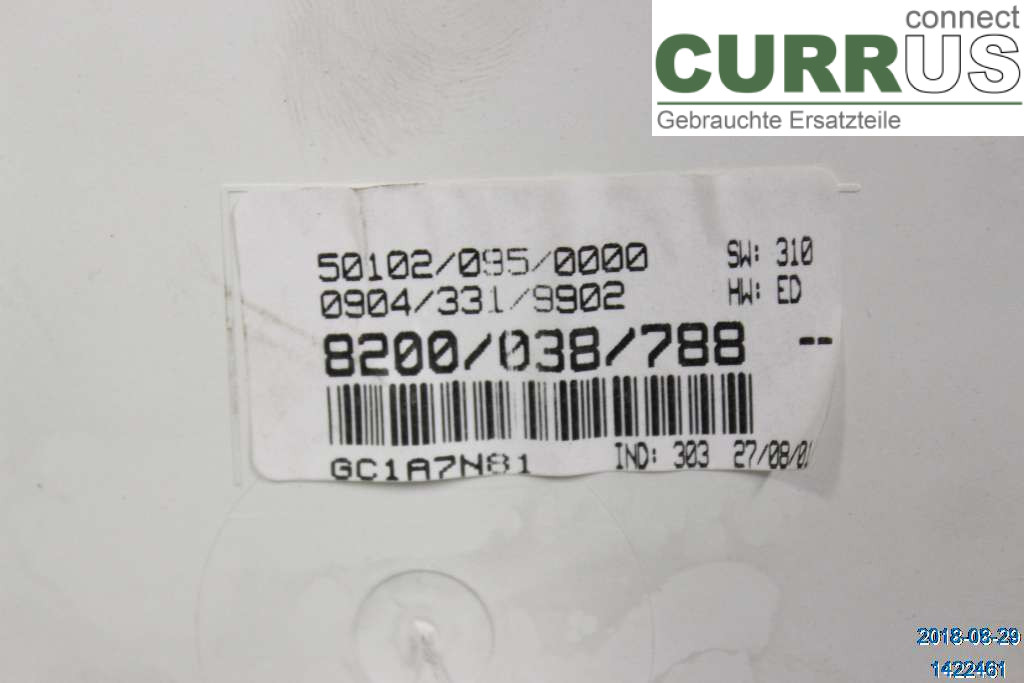 RENAULT SCÉNIC I  99-03 Instrument cluster / comb 7711368926 2.0