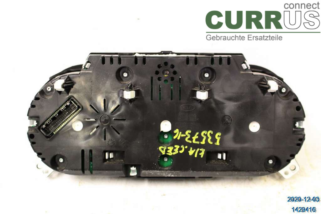 KIA CEED  12-18 Bloc instruments / combiné 94033A2020 1,6 CRDI