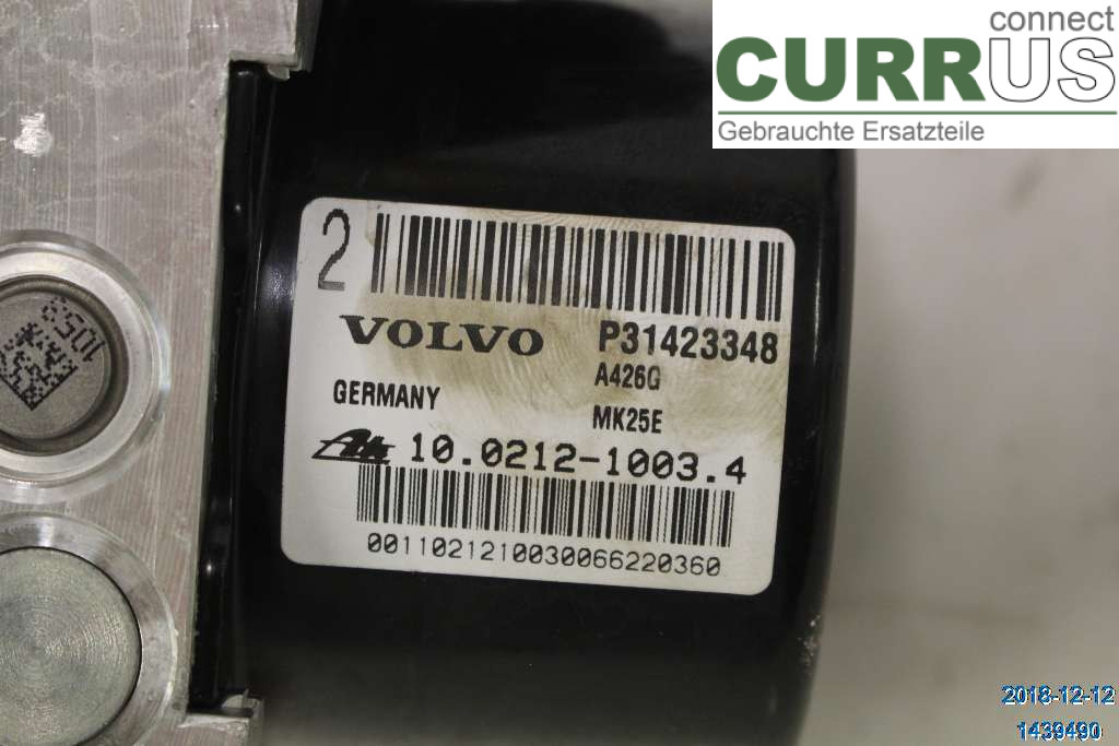 VOLVO V60  14-18 ABS Hydraulic unit 31423350 D4 2.0