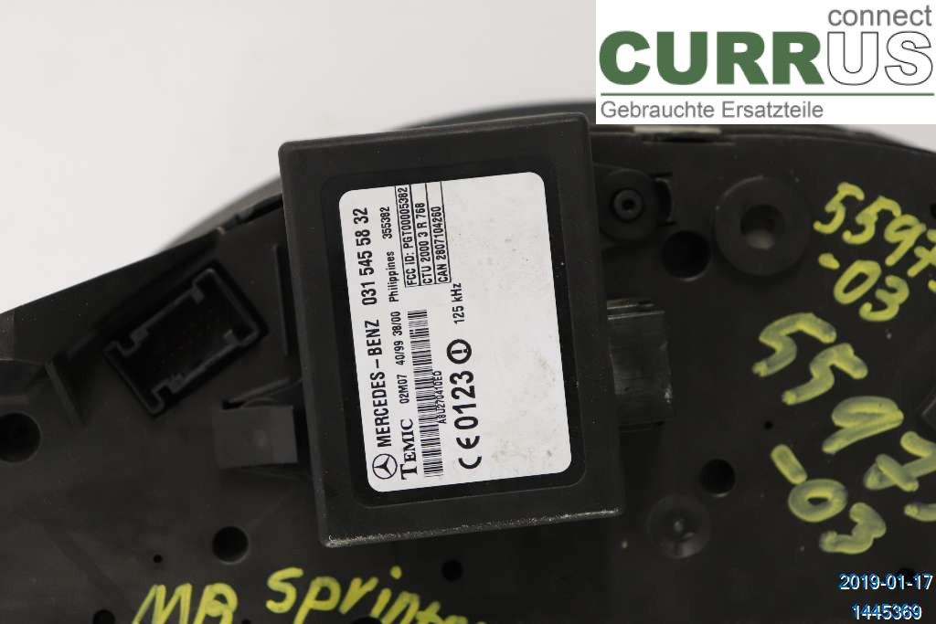 MB SPRINTER(W901-905) -07 Instrument cluster / comb A 001 542 44 01 2,2 CDI
