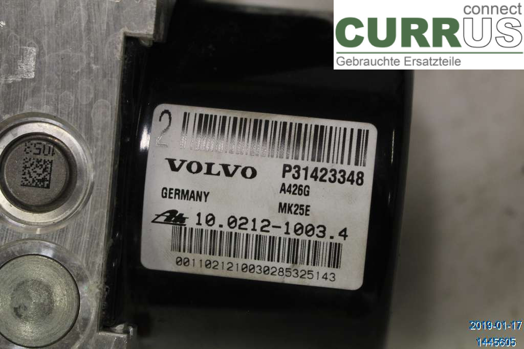 VOLVO XC60  14-17 ABS Hydraulic unit 31423350 D5 2,4