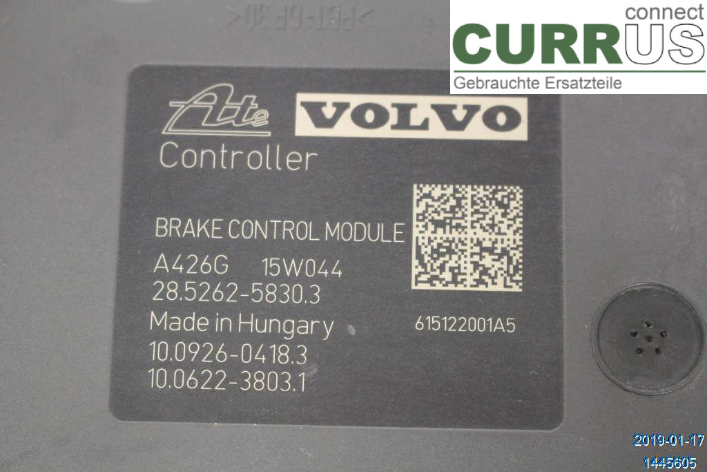 VOLVO XC60  14-17 ABS Hydraulic unit 31423350 D5 2,4