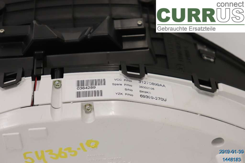 VOLVO V70      08-13 Instrumentkam 36002598 2,4 D