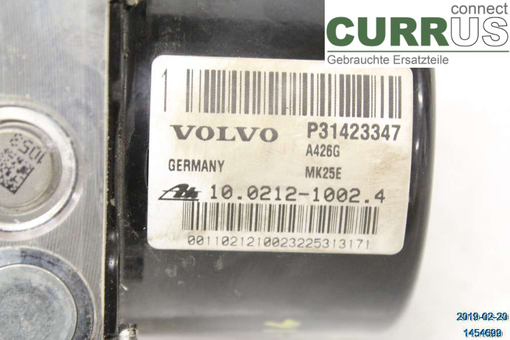 VOLVO V70    14-16 ABS Hydraulic unit 31423349 D4 2,0