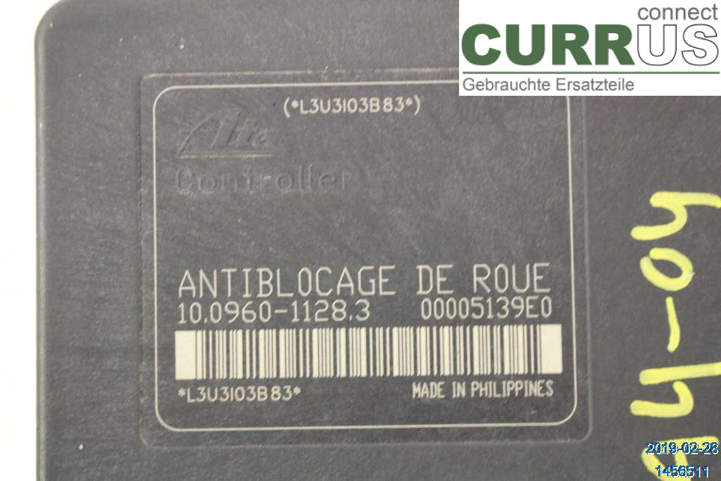 CITROEN C5      -04  ABS Hydraulic unit  2.0
