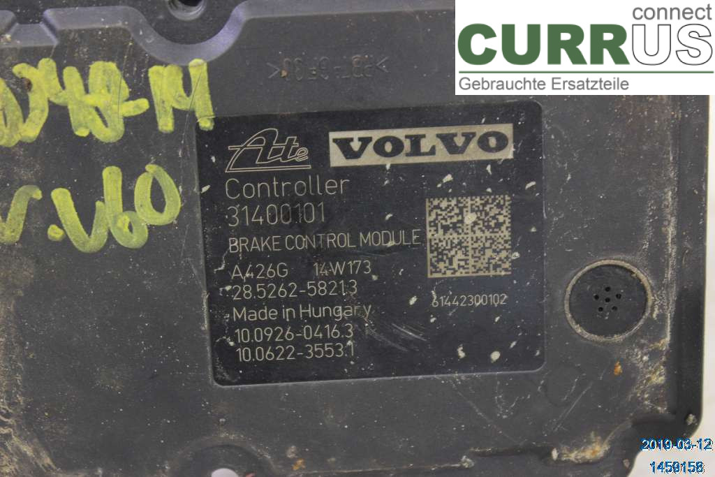 VOLVO V60  14-18 ABS Hydraulic unit 31400546 2.0 D4
