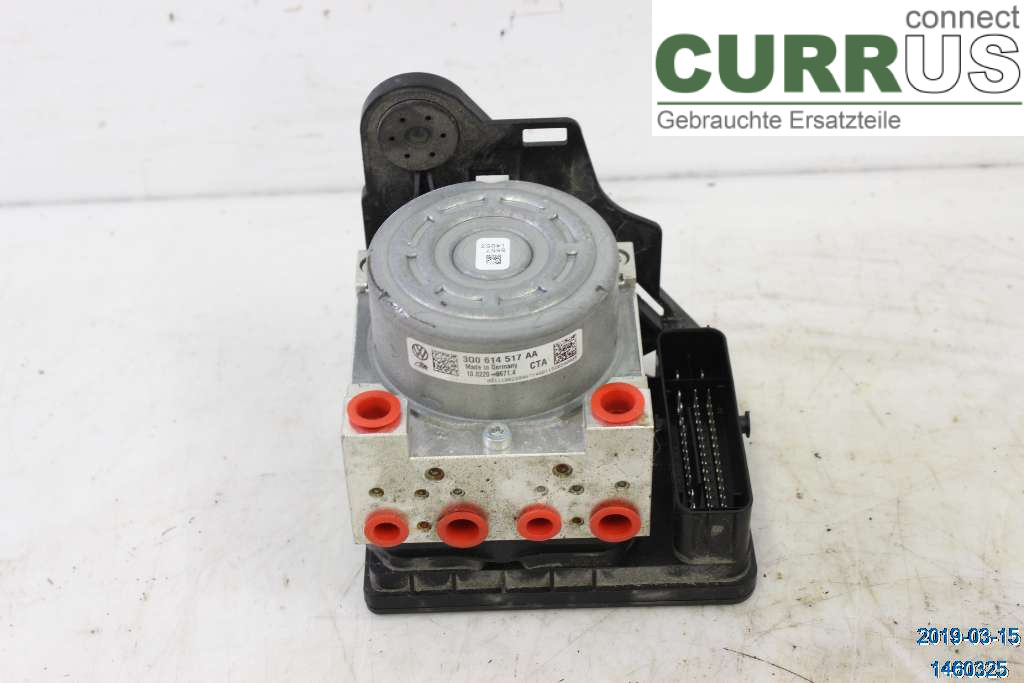 VW PASSAT  15-19 ABS Hydraulic unit 3Q0614517AA 1,4 TSI ACT