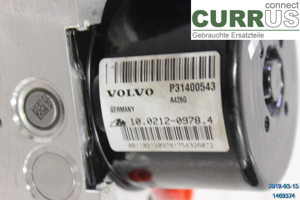 VOLVO V70    14-16 ABS Hydraulic unit 31400545 D4 2,4