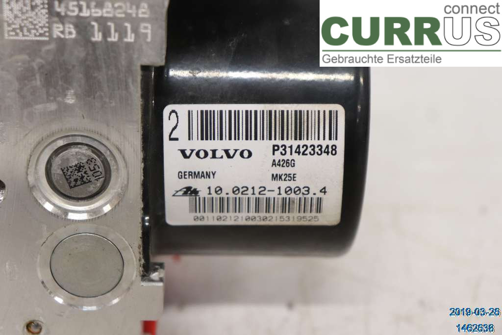VOLVO XC60  14-17 ABS Hydraulic unit 31423350 D4 2.0