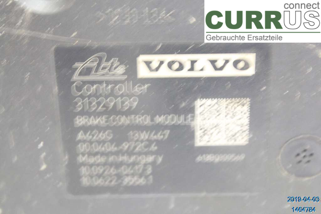 VOLVO XC70  14-16 ABS Hydraulic unit 31400545 D4 2,4