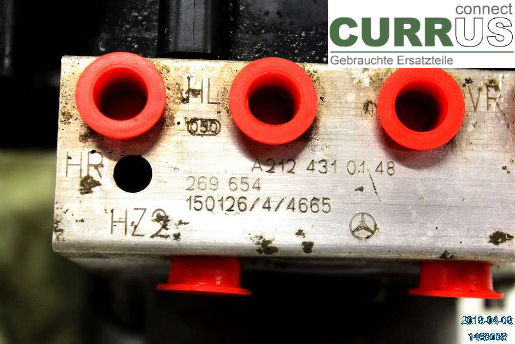 MB E-KLASS (W212) 09-16 ABS Hydraulic unit A2124310248 250 BlueTEC