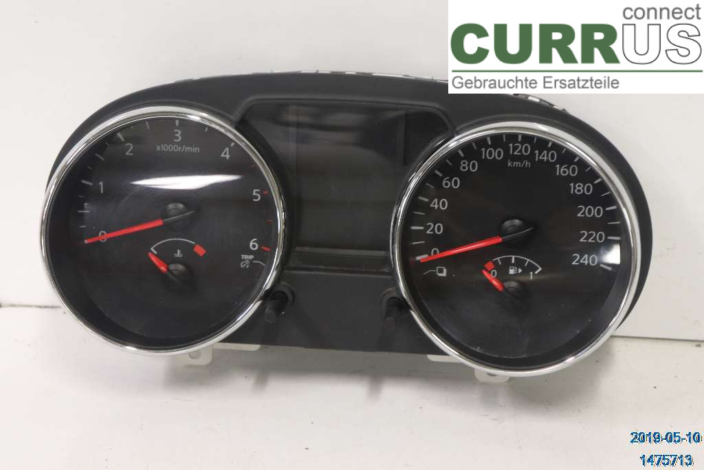 NISSAN QASHQAI+2  10-14 Instrument cluster / comb 24810BR51D 2,0 DCI