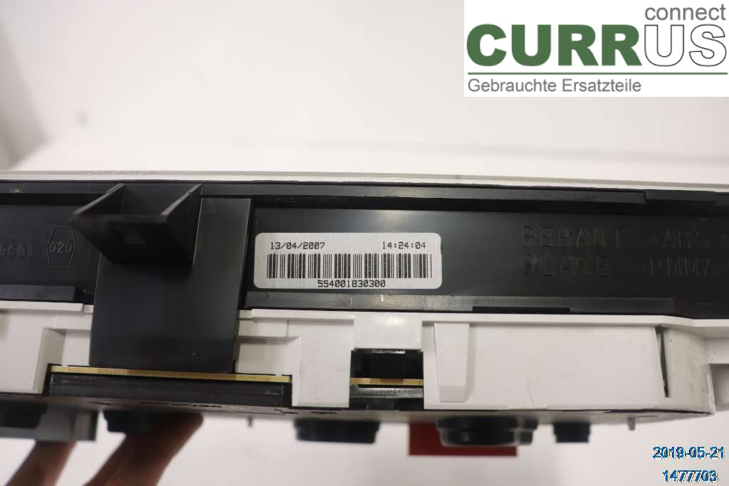 RENAULT LAGUNA II   05-07 Instrument cluster / comb 8201048537 1,9 DCI F9Q-759