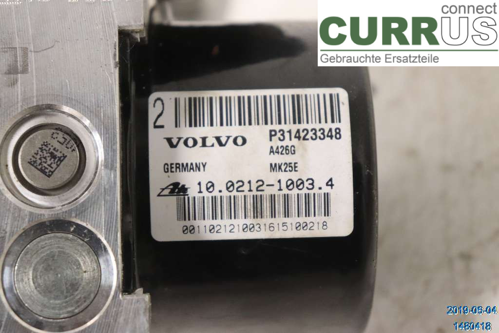 VOLVO V60 CROSS COUNTRY  16-18 ABS Hydraulic unit 31423350 D4 2.4