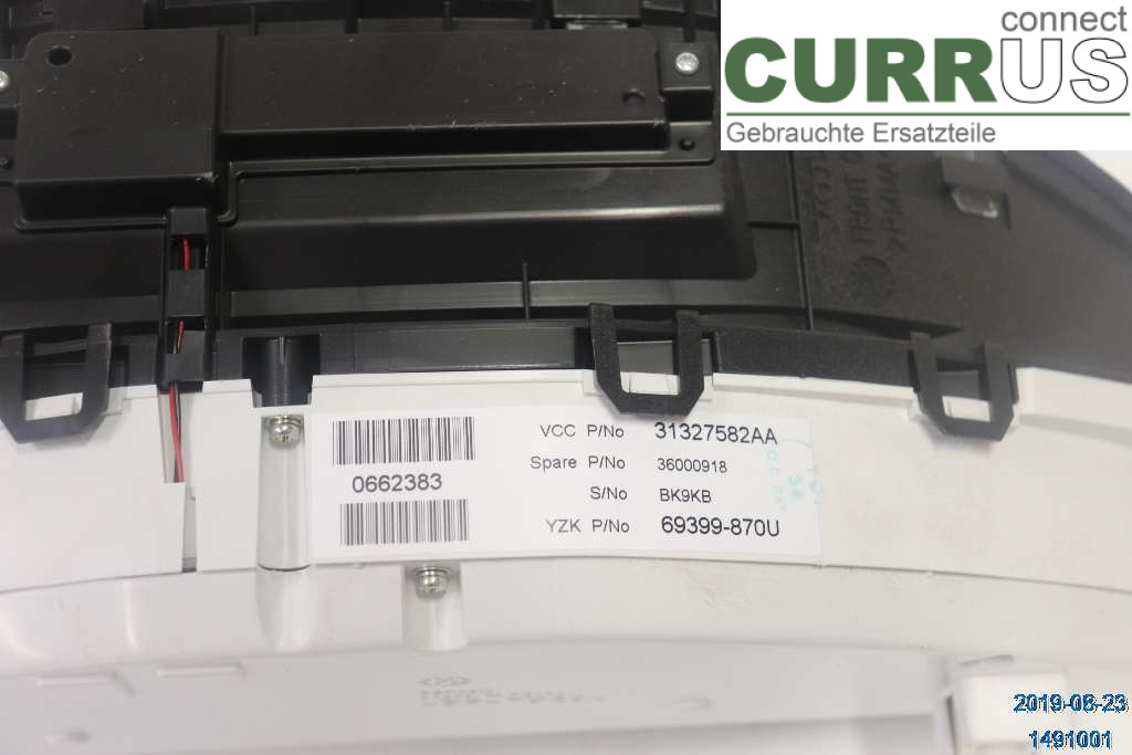 VOLVO XC70   08-13 Instrument cluster / comb 36001836 D5 2.4