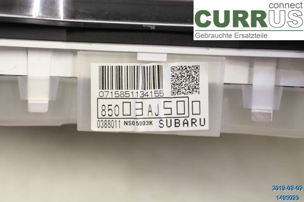 SUBARU OUTBACK    10-14 Instrumentpanel / kombiinstrument 85057AJ010 2,0 D EE20