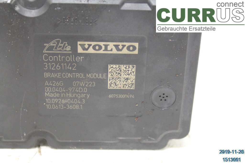 VOLVO S80      07- 13 ABS Hydraulic unit 31261143 2,5 TURBO
