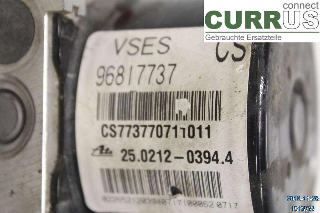 CHEVROLET CAPTIVA ABS Hydraulic unit 96626061 2,0 D