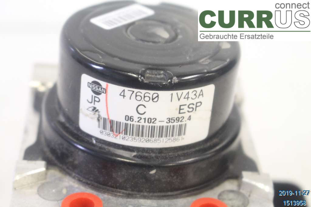 NISSAN MURANO    09-15 ABS Hydraulic unit 476601V43C 2,5 DCI