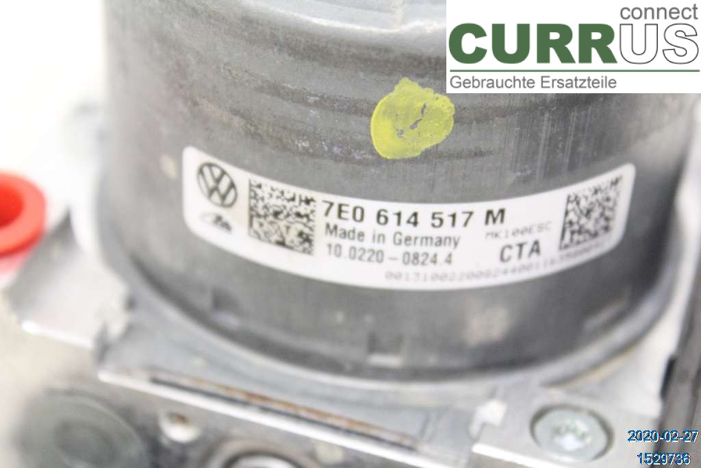 VW TRANSP/CARAVELLE 16- ABS hydraulisk enhed 7E0614517M 2,0TDI