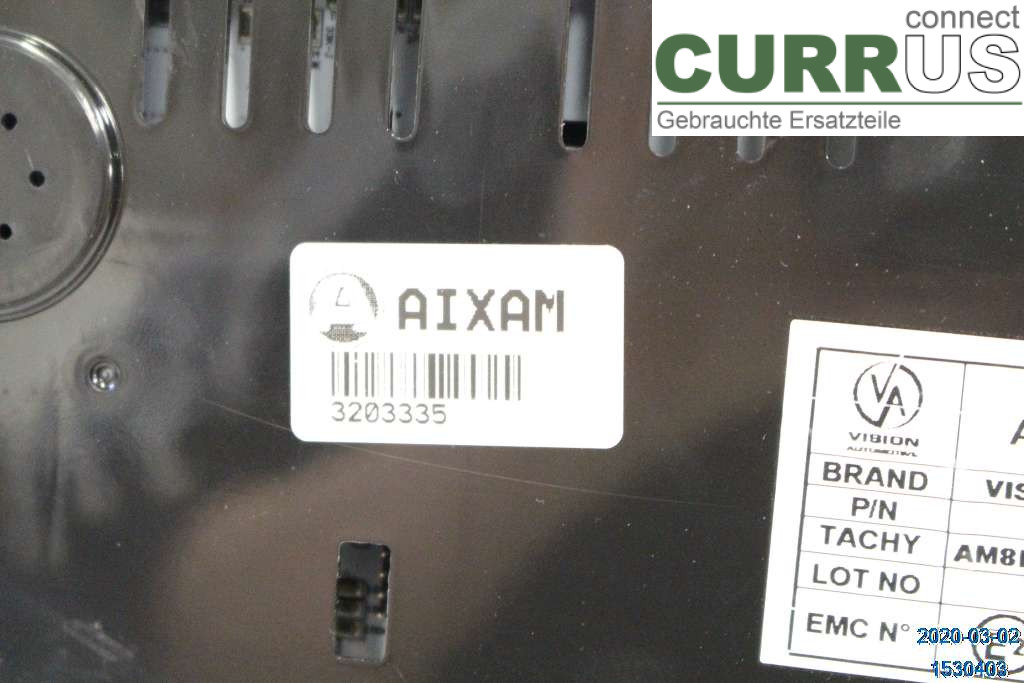 AIXAM COUPE Instrument cluster / comb  KUBOTA