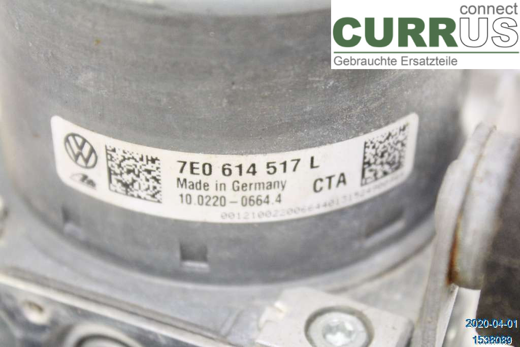 VW TRANSP/CARAVELLE 16- ABS hydraulisk enhed 7E0614517L 2,0 TDI