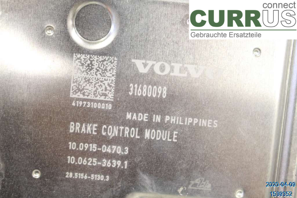 VOLVO V90 CROSS COUNTRY 17- ABS hydraulisk enhed 31680104 D4 2,0 D4204T14