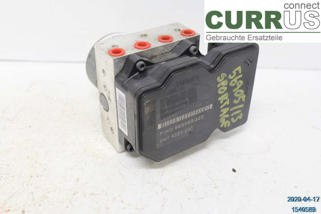 KIA SPORTAGE  11-15 ABS-Hydraulikeinheit 589203U310 2,0 CRDI D4HA