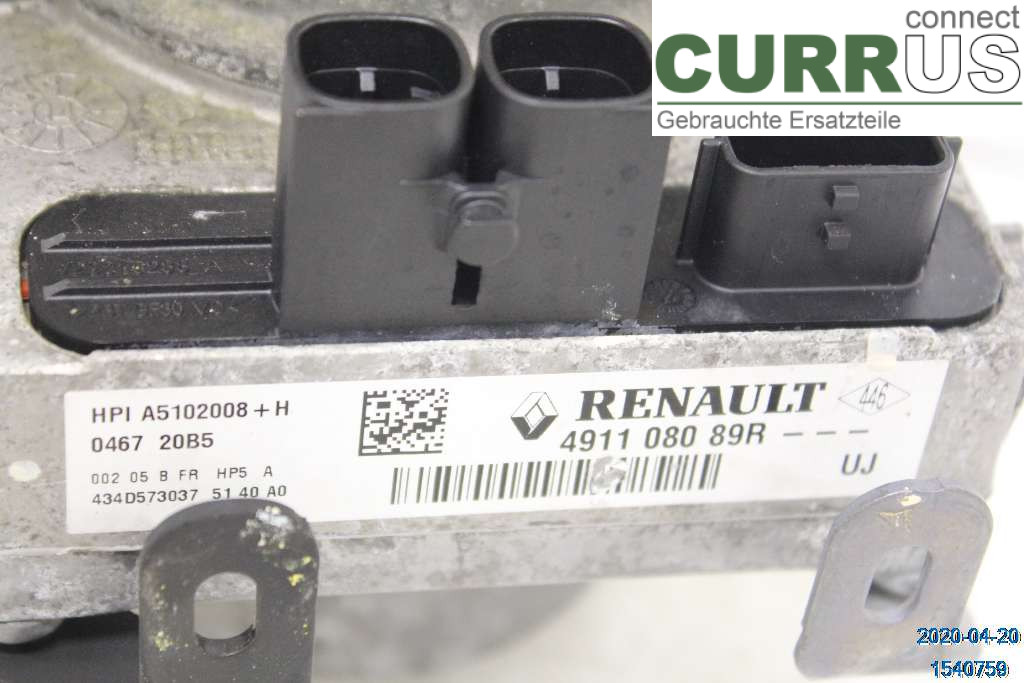 DACIA SANDERO STEPWAY  13-20 Elektrische Servolenkungspumpe 491108089R 0,9 TCE