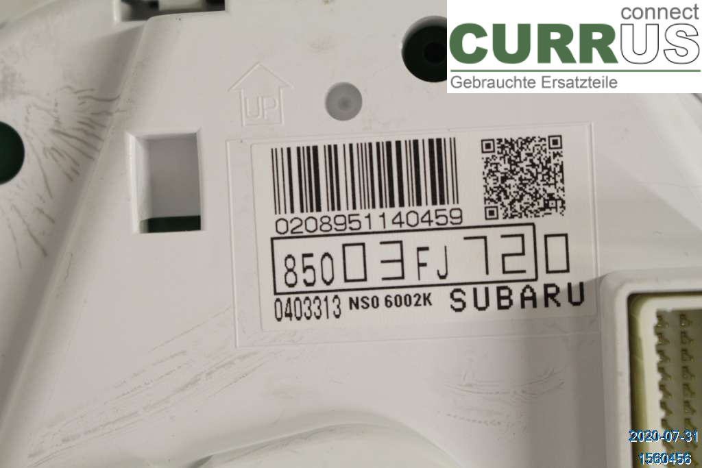 SUBARU IMPREZA IV  13-17 Instrumentenkombination  1,6
