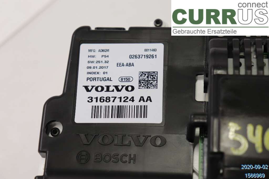VOLVO V90  17- Instrumentenkombination 36013033 D3 2.0
