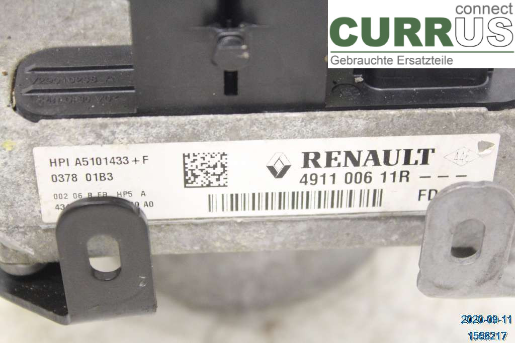 DACIA LODGY  12-18 Elektrisk servostyrningspump 491100611R 1,2 TCE