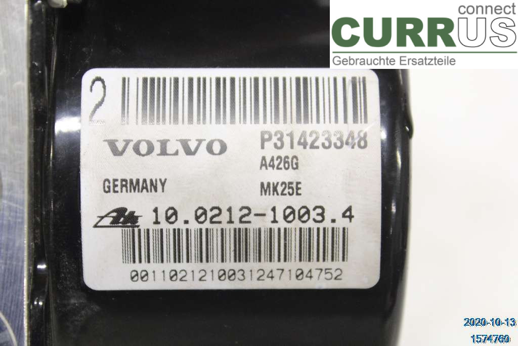 VOLVO XC60  14-17 ABS Hydraulic unit 31423350 D4 2,4 MK2