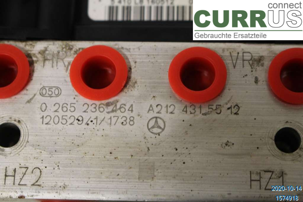 MB E-KLASS (W212) 09-16 ABS Hydraulic unit A2184313312 220CDI
