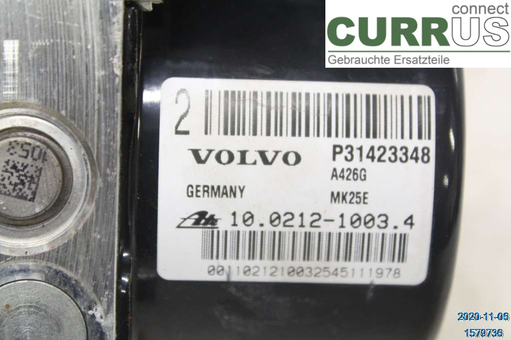 VOLVO V60 CROSS COUNTRY  16-18 ABS-Hydraulikeinheit 31423350 D5 2.4