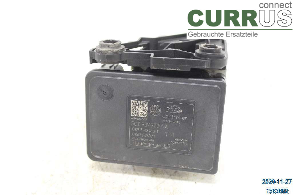 VW GOLF / E-GOLF VII   13-20 ABS Hydraulic unit 5Q0614517T 1.6 TDI